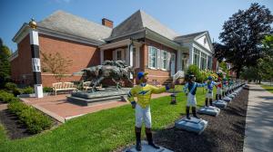 National Museum of Racing and Hall of Fame, Saratoga Springs, N.Y., Ed Bowen, Ray Kerrison, Christian C. C. Cook, America's Best Racing, horse racing, ABR